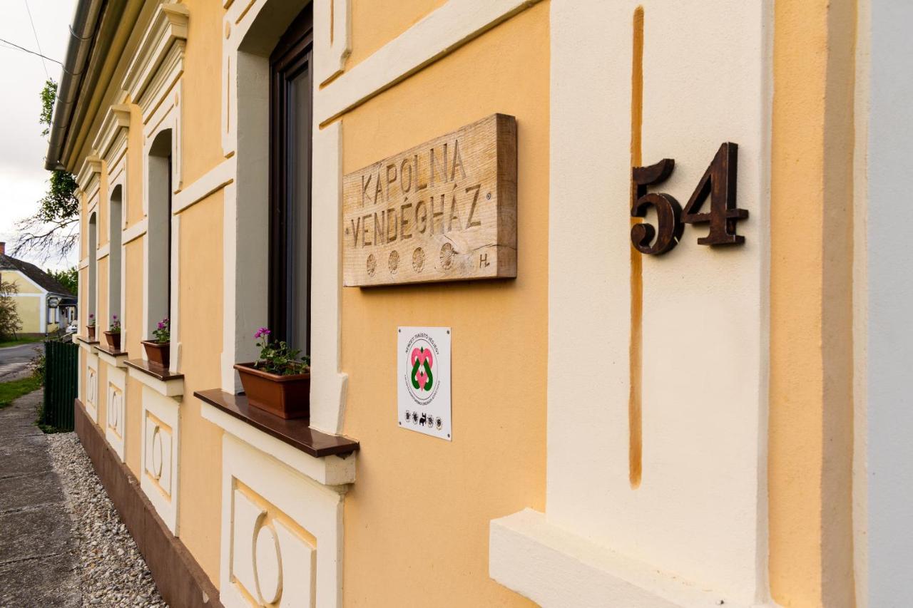 Kapolna Vendeghaz Apartment Kerkaskapolna Exterior foto